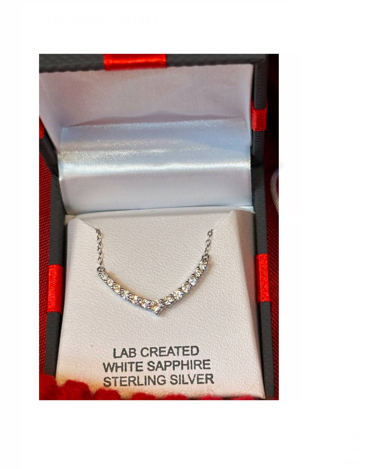 White Sapphire Necklaces