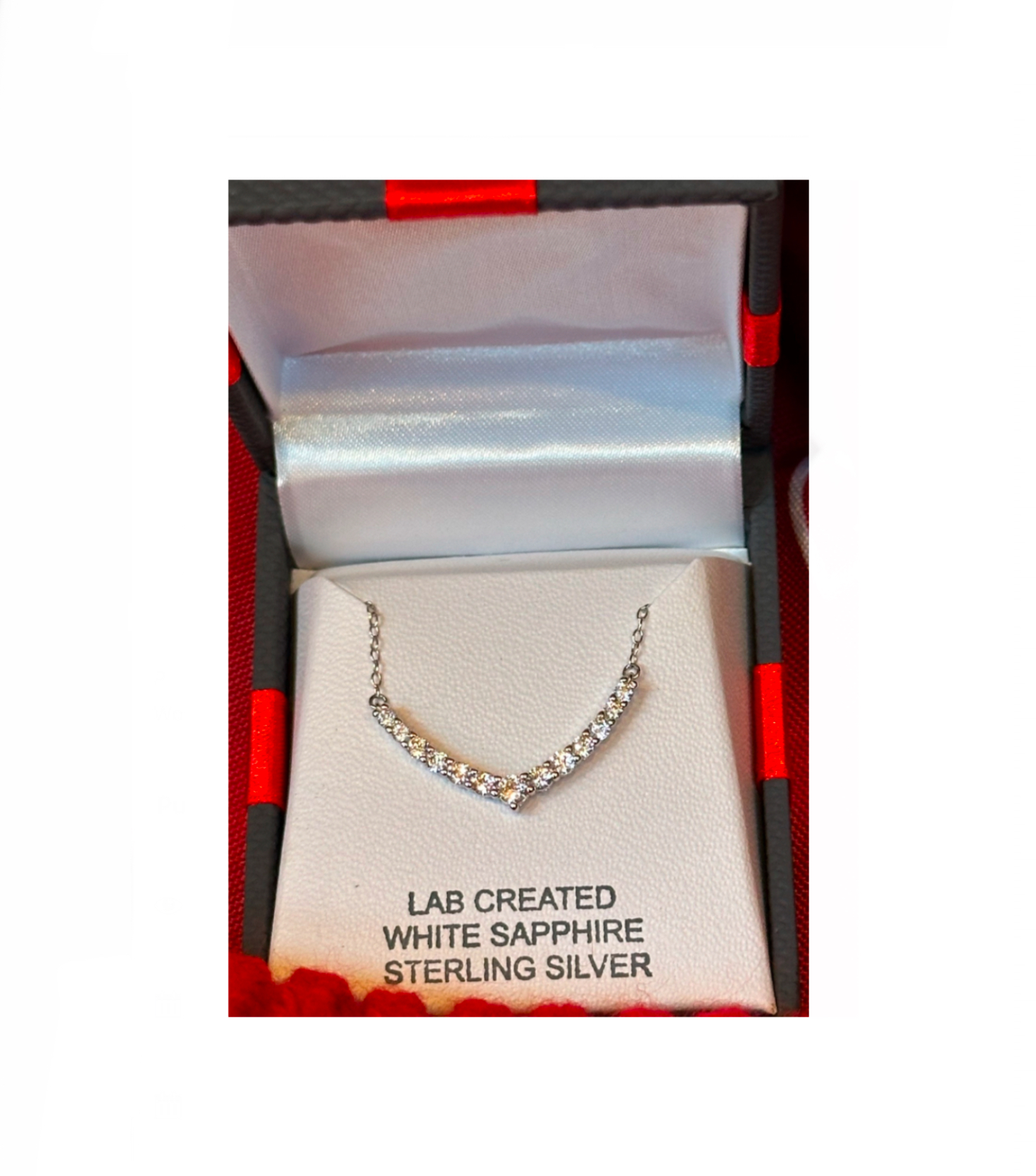 White Sapphire Necklaces