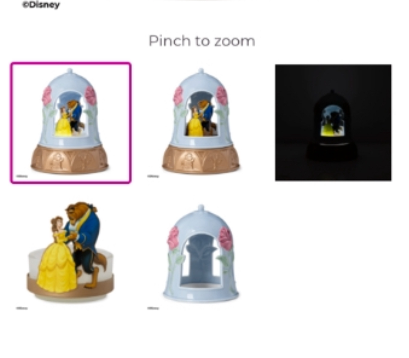 Beauty and The Beast Scentsy Warmer on SALE