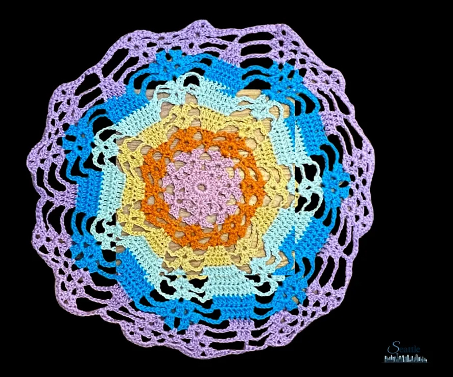 Pastel Rainbow 10” Doilies