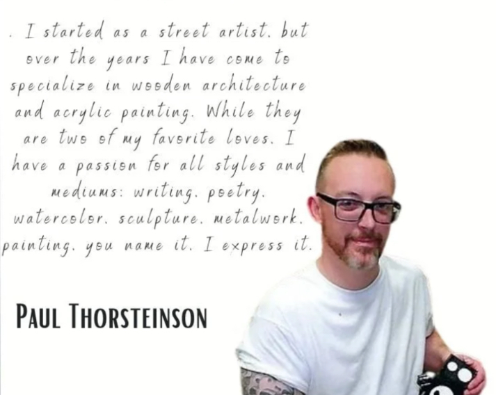 Paul Thorsteinson, Artist